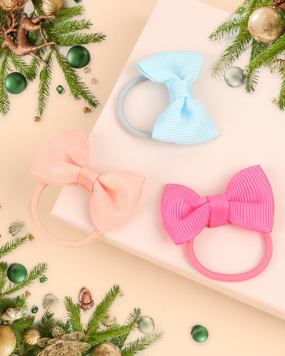 LALAURA baby girls photo shoot accessory bows enhance cute outfits