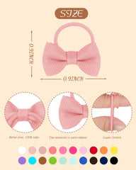 LALAURA grosgrain ribbon closeup showing durable, gentle material for delicate baby hair