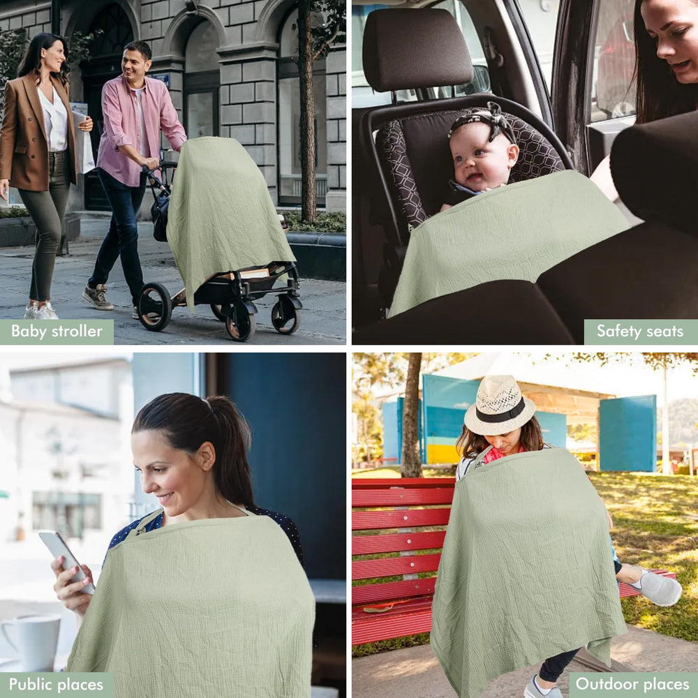 LALIFIT privacy-cover nursing shield supports discreet feeding in crowded spaces.