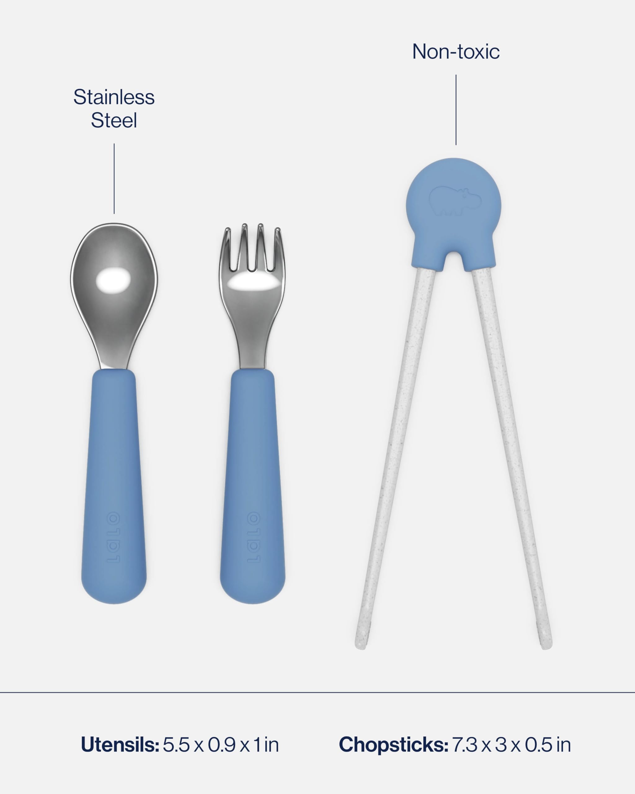 Lalo Big Bites placemat anchors mess-free meals