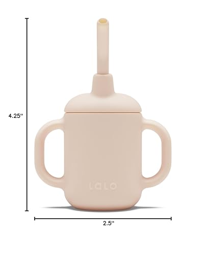 Lalo Little Cup 4oz capacity close-up shows compact training size