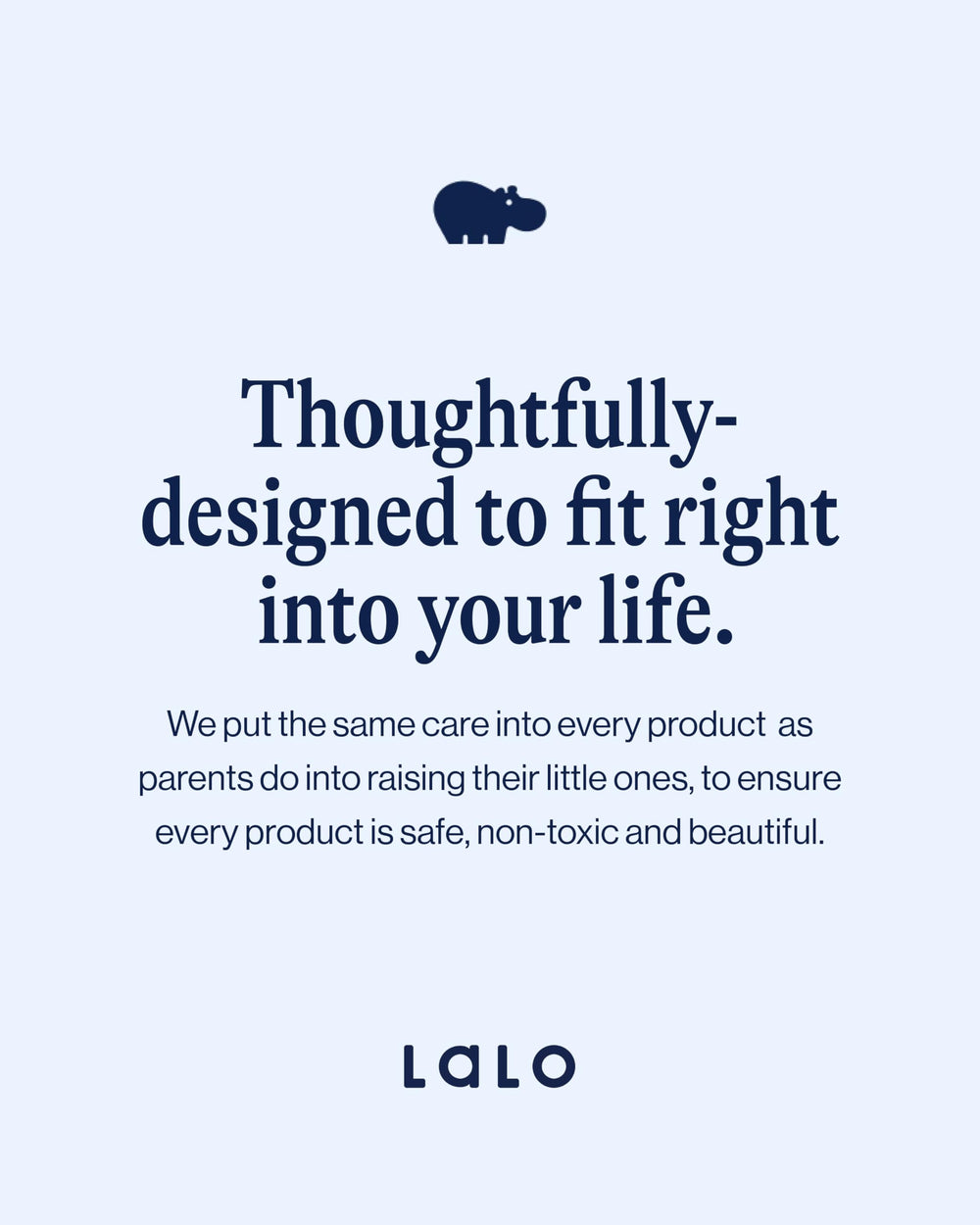 Lalo Little Spoon Set in-use during family meals encourages independent feeding moments.