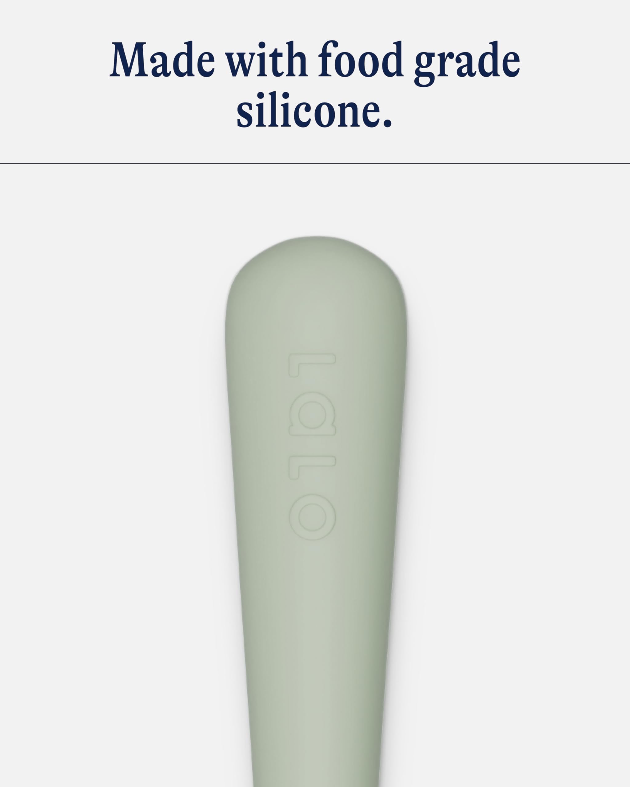 Lalo Little Spoon Set two-pack provides value and effortless stocking for busy households.