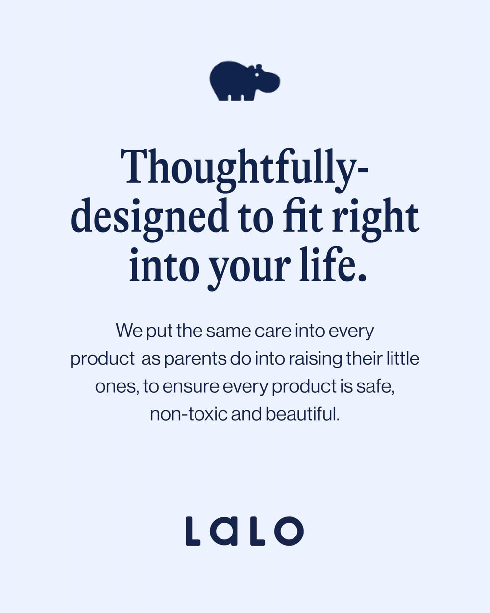 Lalo Splat Mat Easy-clean wipe-down with mild soap after spills.