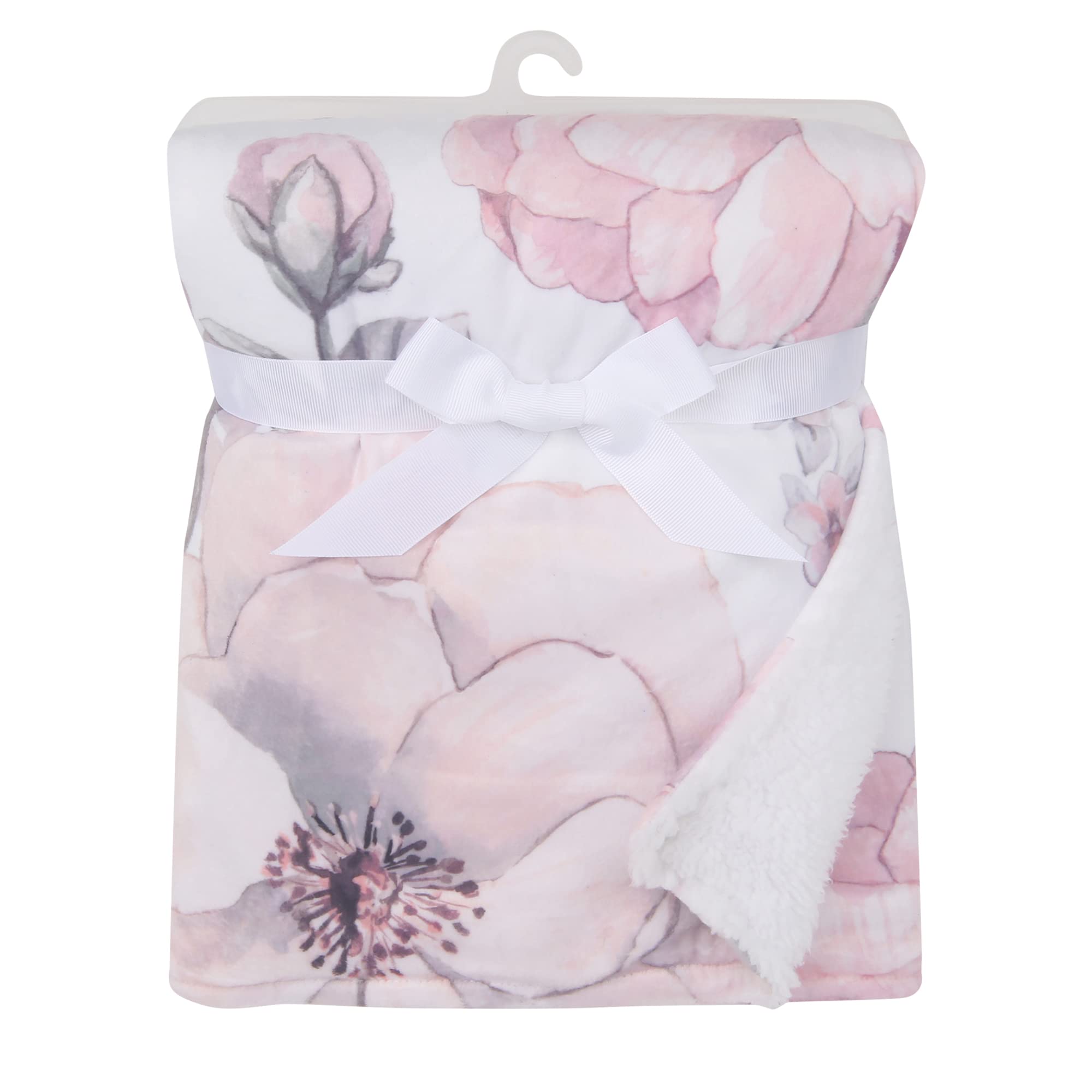 Lambs & Ivy soft fleece blanket drape for on-the-go baby comfort during park days.