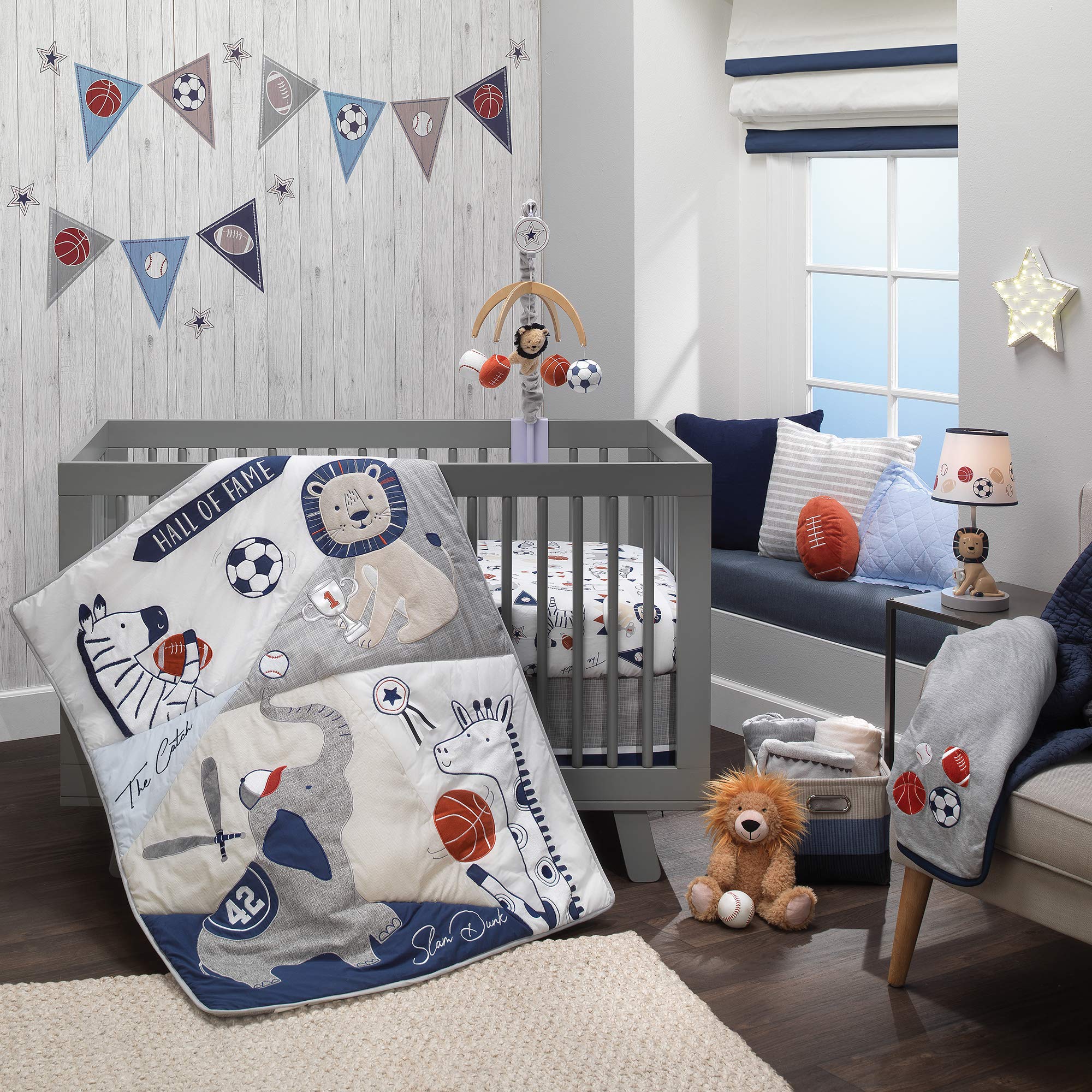 Lambs & Ivy baby sleep soother creates a soothing nighttime ambience.