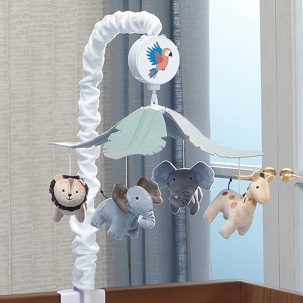 Lambs & Ivy Jungle Friends may help soothe baby toward restful nights