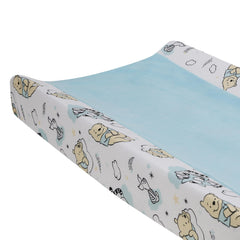 Lambs & Ivy changing pad straps buttonholes for safe diaper changes