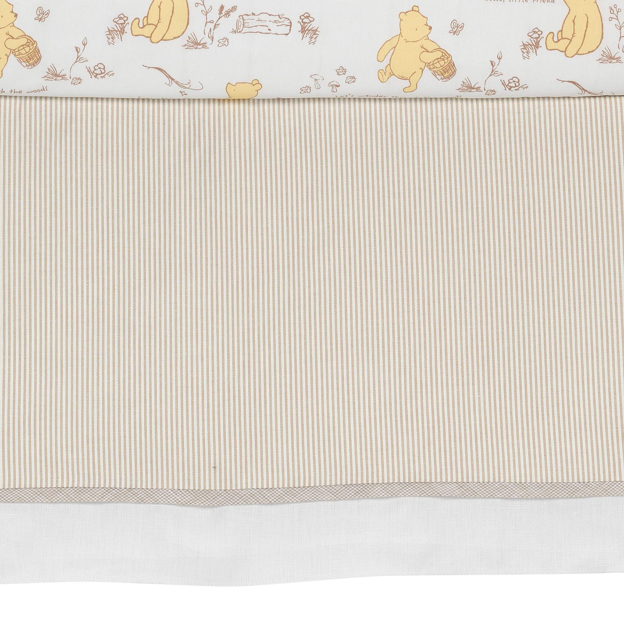 Lambs & Ivy Disney Storytime three-piece set displayed to spark gentle bedtime rituals.