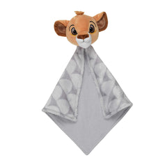Lambs & Ivy Lion King Lovey Simba head design comforts baby during naps.
