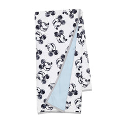 Lambs & Ivy Mickey blanket ideal for strollers and car seats.