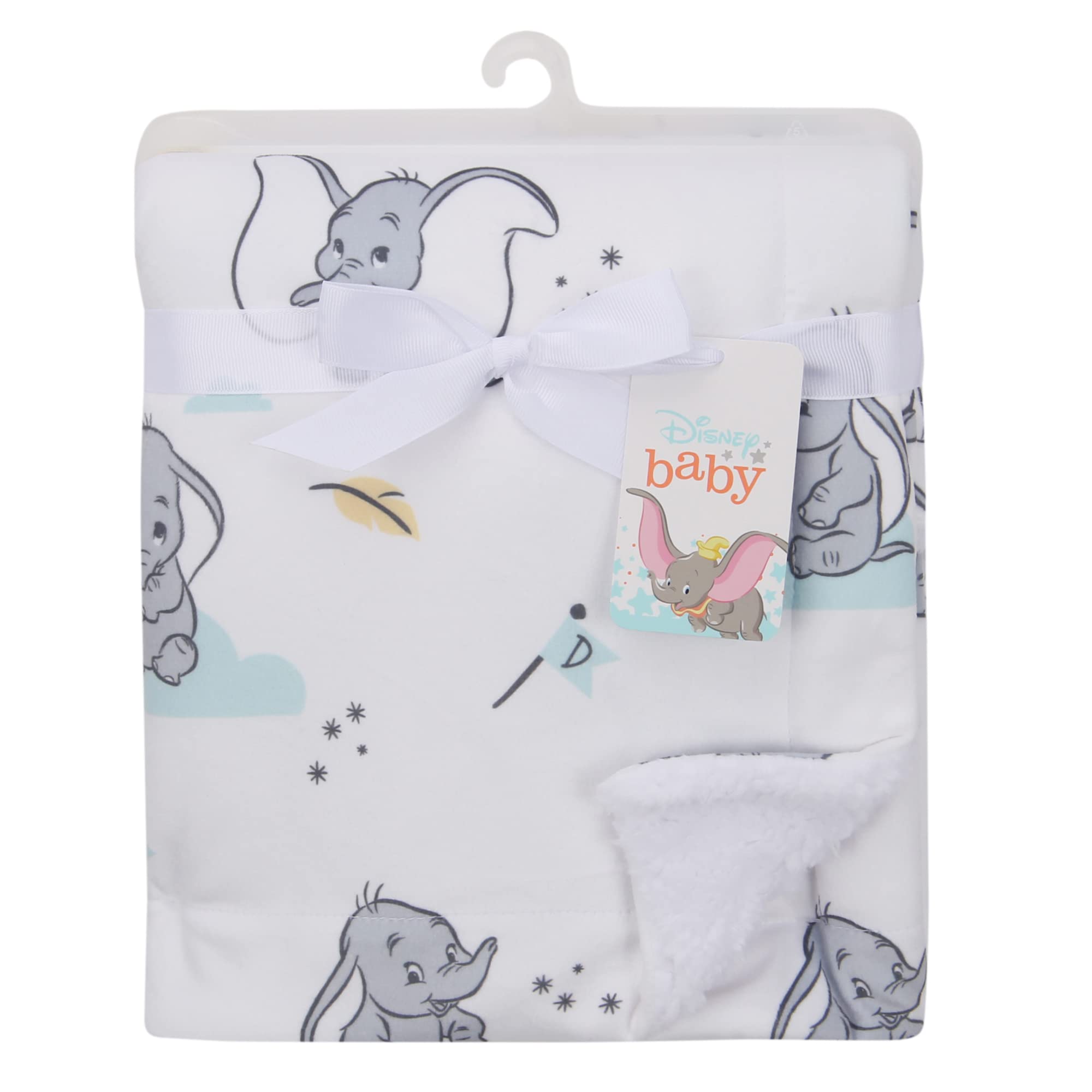Lambs & Ivy Dumbo blanket 30x40 size ideal for stroller rides.