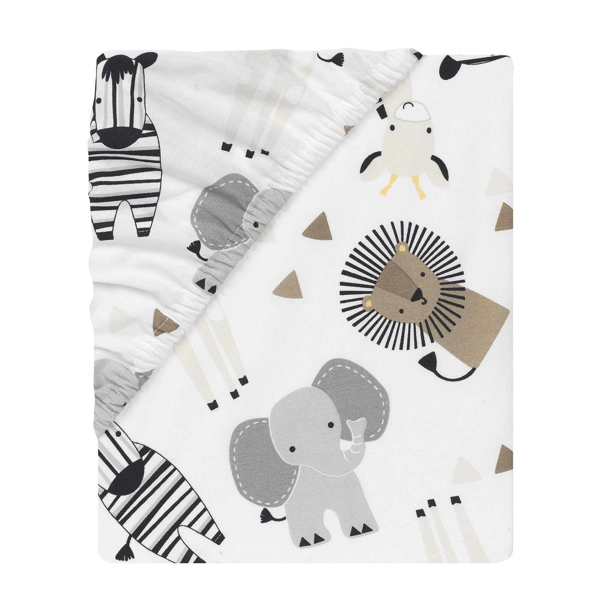Lambs & Ivy elephant quilt detail highlights design and texture.