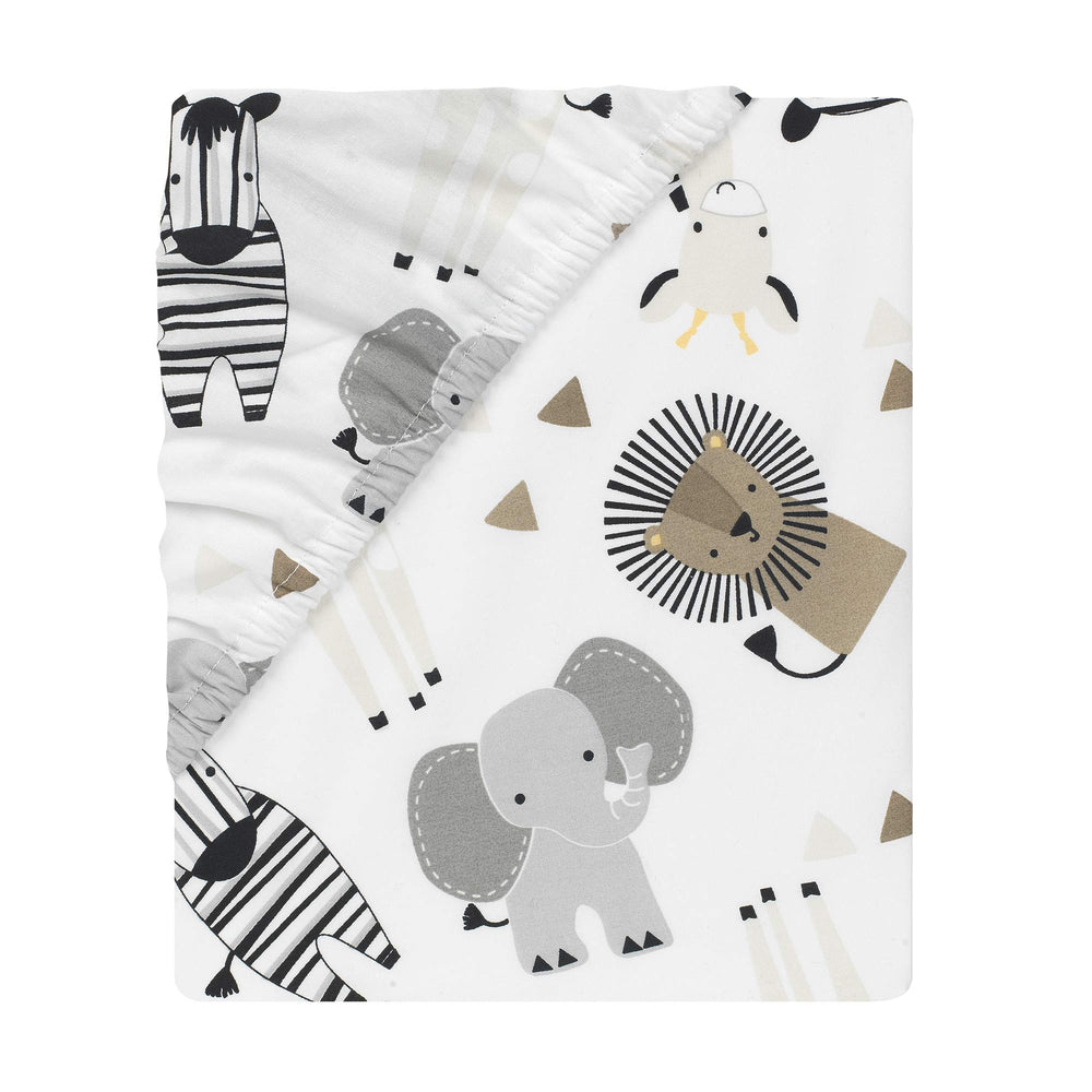 Lambs & Ivy elephant quilt detail highlights design and texture.