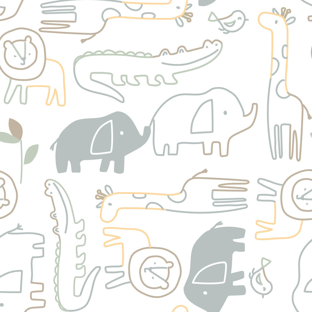 Lambs & Ivy Jungle Story packaged in brand-new, ready-to-shop packaging.