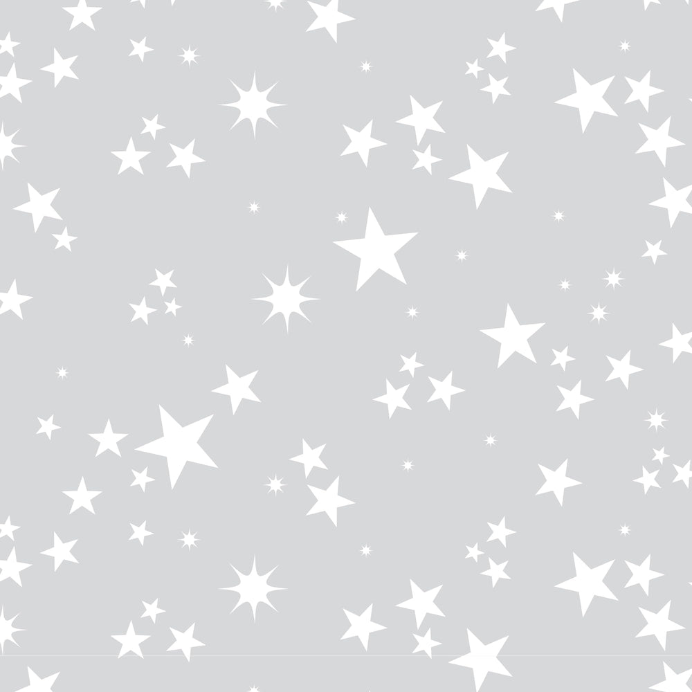Lambs & Ivy Milky Way stars pattern wall-view coordinates with Milky Way bedding collection.
