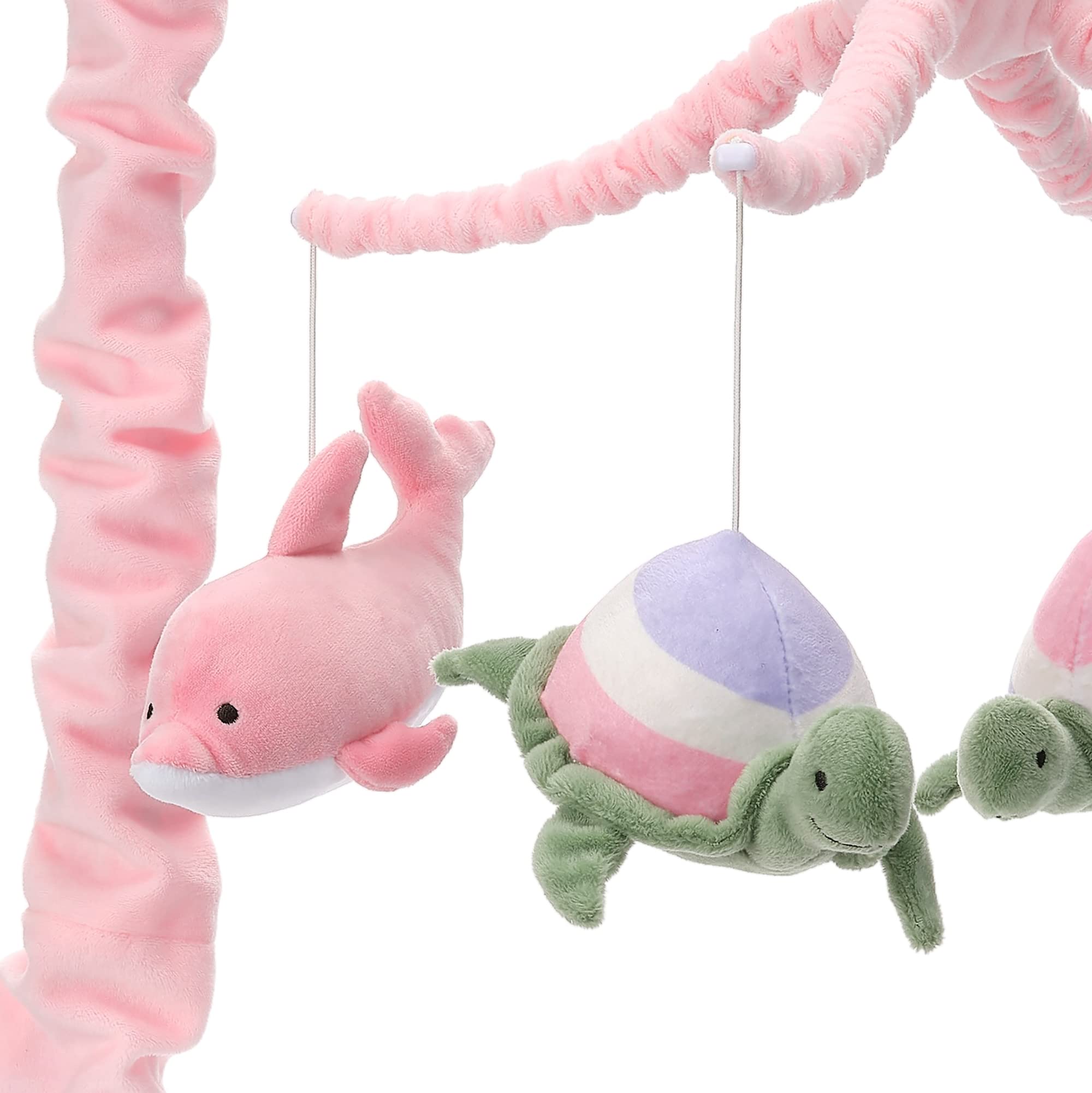 Lambs & Ivy Sea Dreams battery music box plays lullabies for baby routines