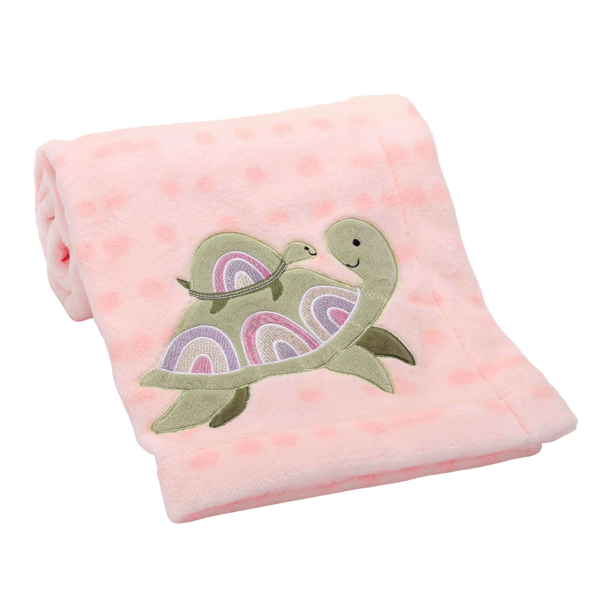 Lambs & Ivy Sea Dreams stroller blanket 30x40 for on-the-go comfort.