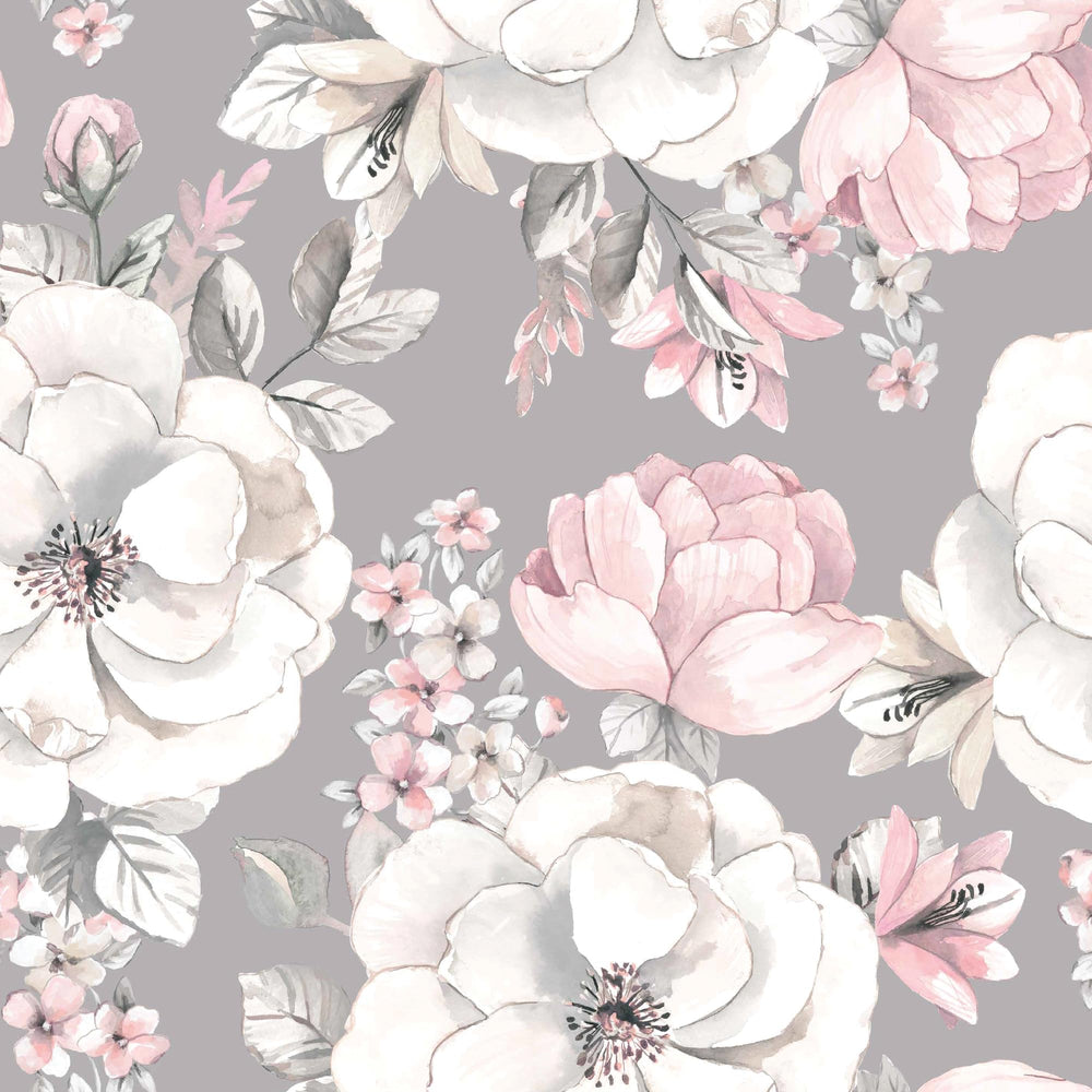 Lambs & Ivy Signature Botanical crib sheet folded highlights easy care.