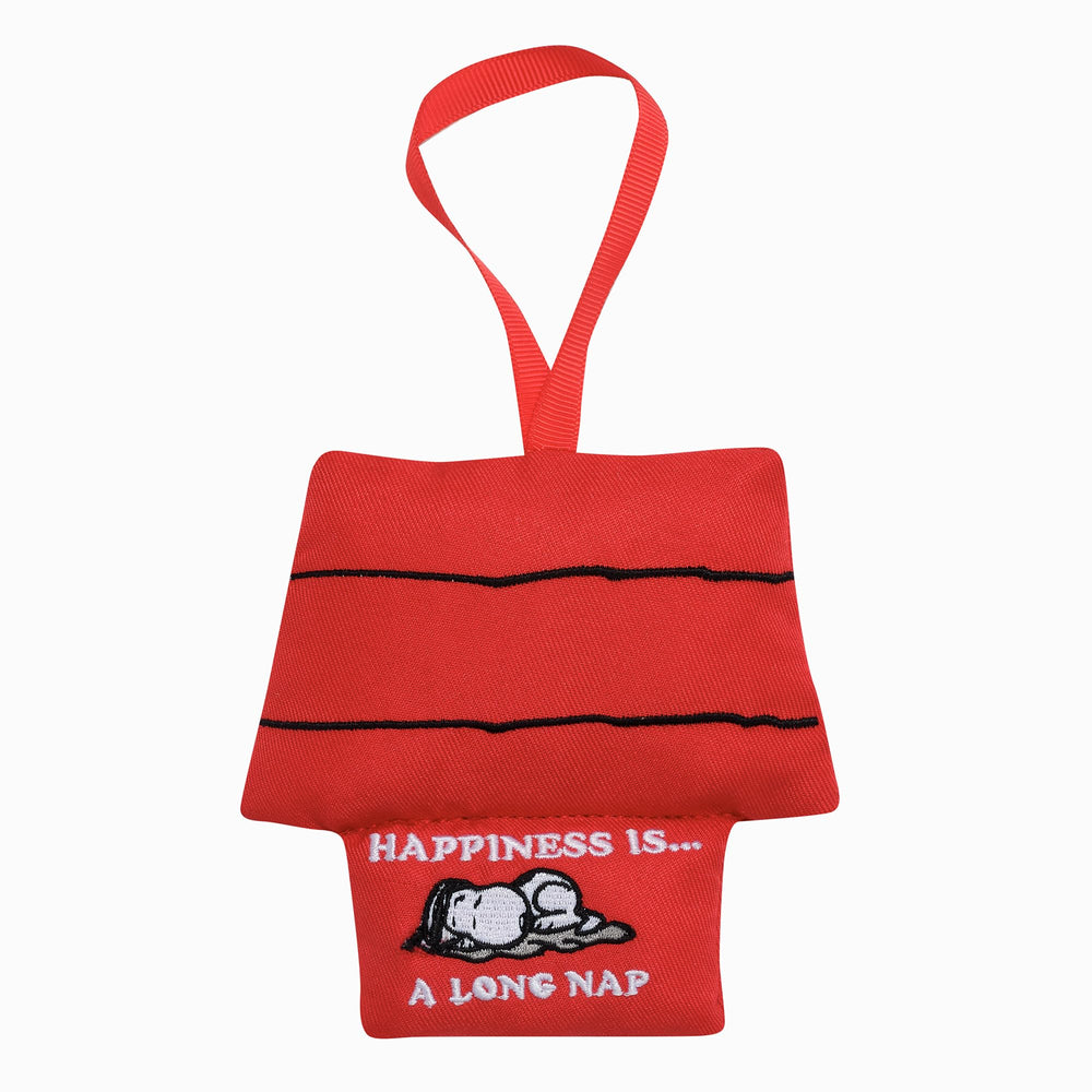 Lambs & Ivy Snoopy doghouse embroidery adds character to the crib, inviting gentle play and cuddling.