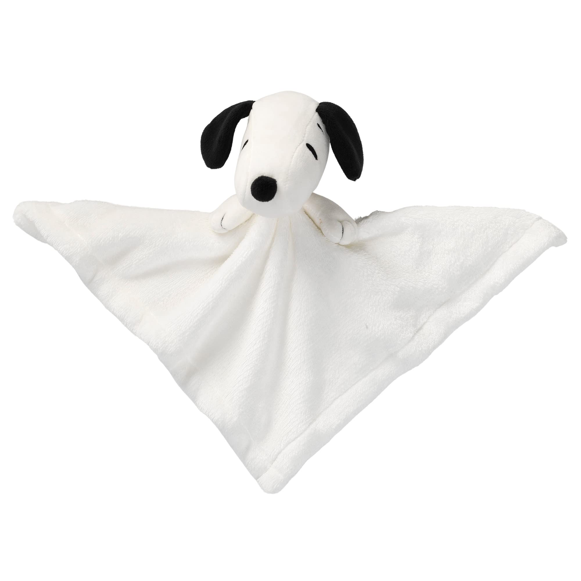 Lambs & Ivy Snoopy gift packaging communicates a ready-to-give present for new babies.