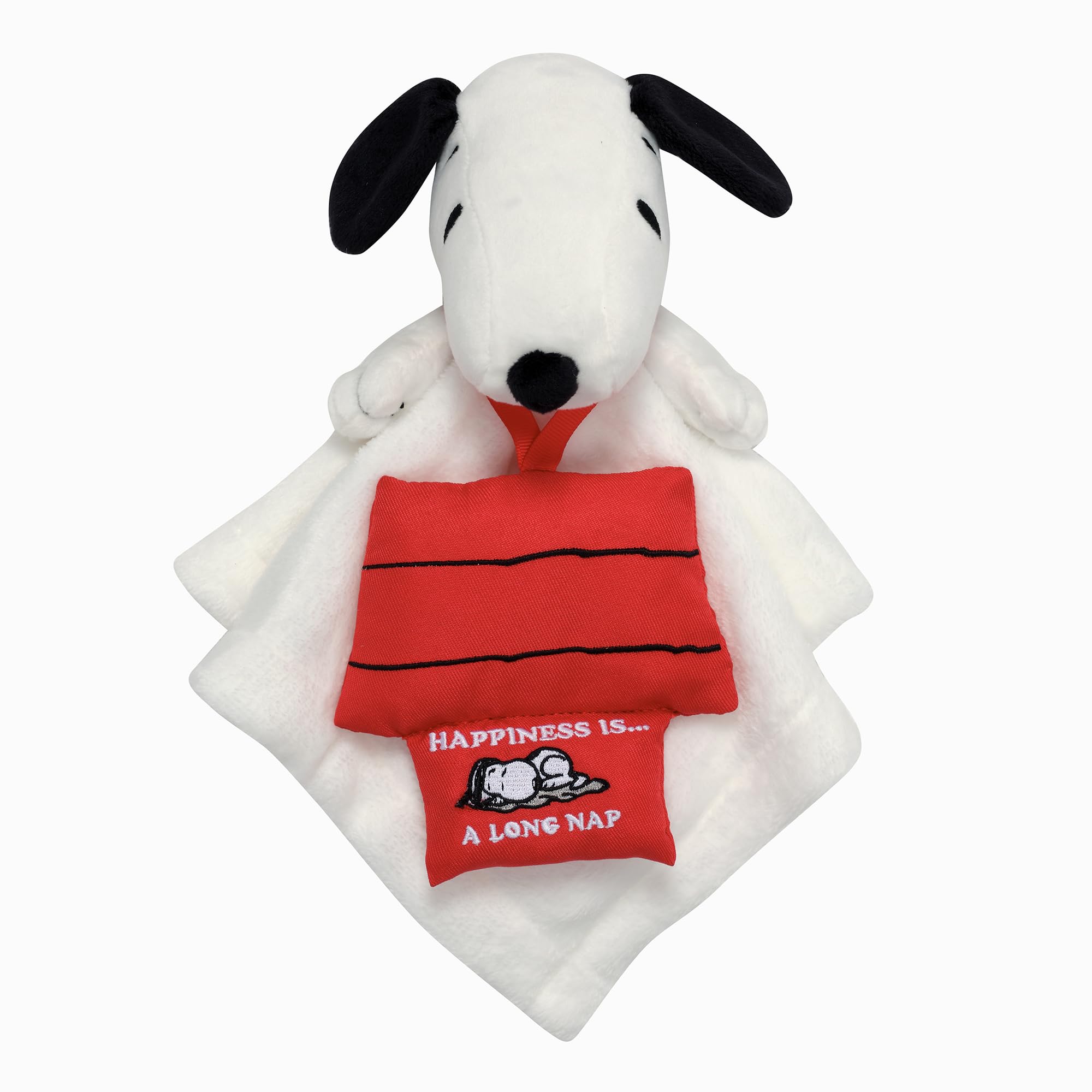 Lambs & Ivy soft-white coral fleece texture delivers plush feel against skin.