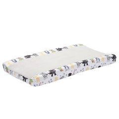 Lambs & Ivy Star Wars cover highlights plush fleece panel for cozy diaper changes