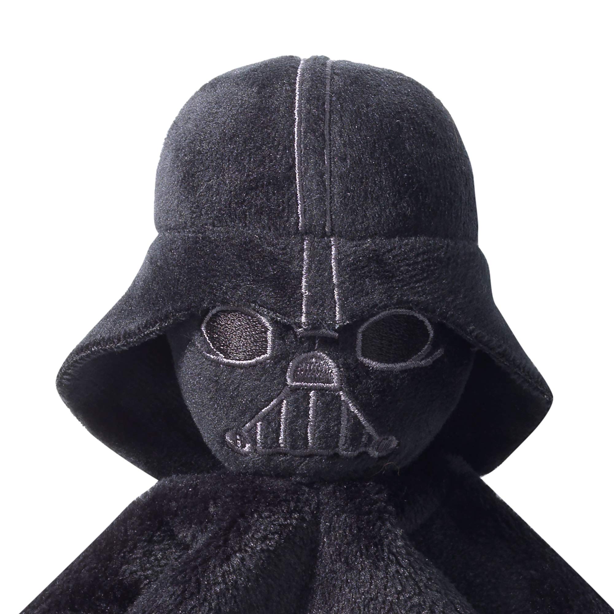 Lovey with embroidered Darth Vader head and soft helmet details