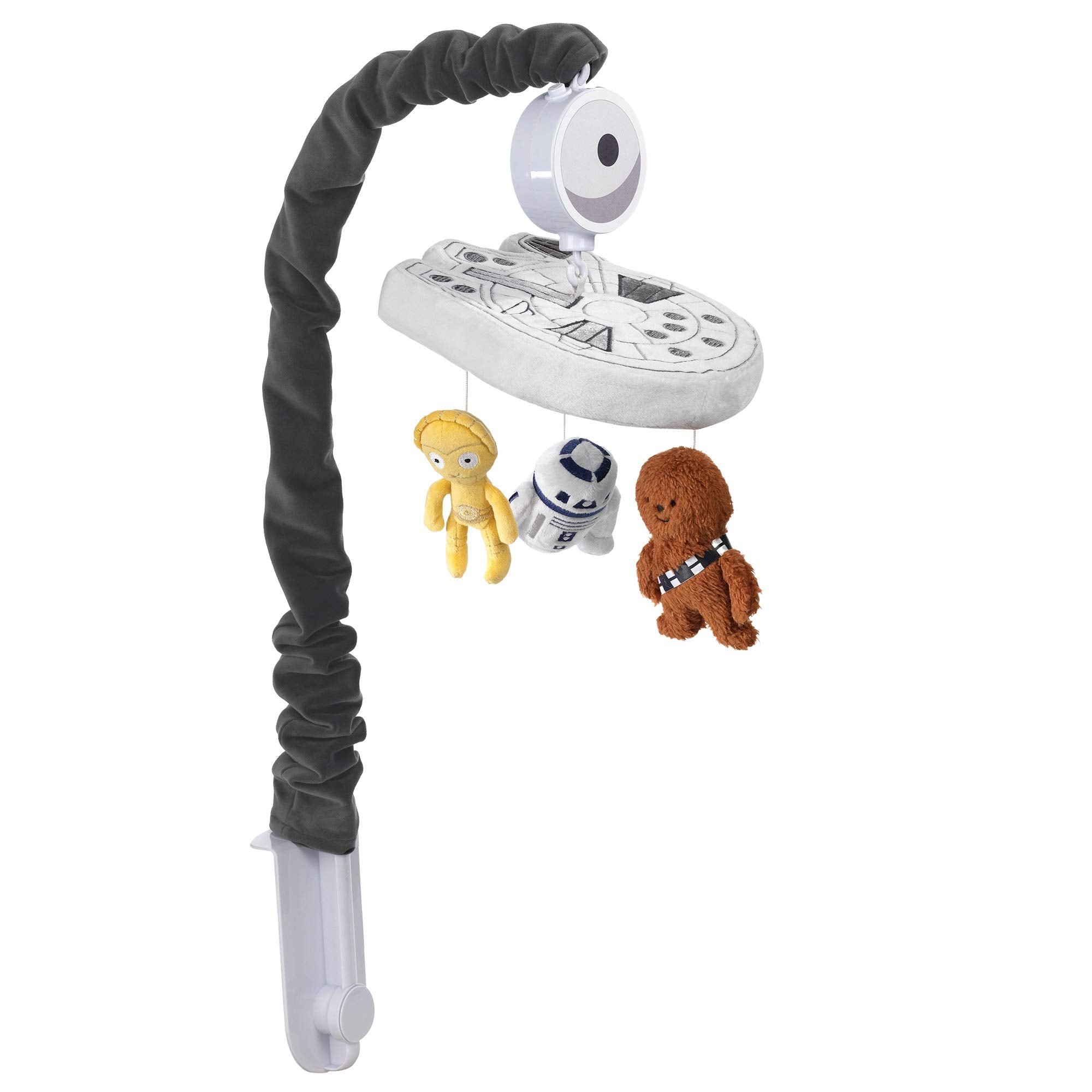 Lambs & Ivy Millennium Falcon on/off switch enables quick operation.