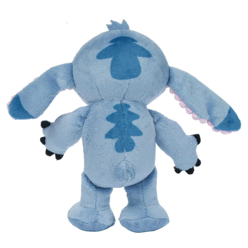 Lambs & Ivy Stitch soft-velour fabric—gentle touch ideal for cuddling and early play.