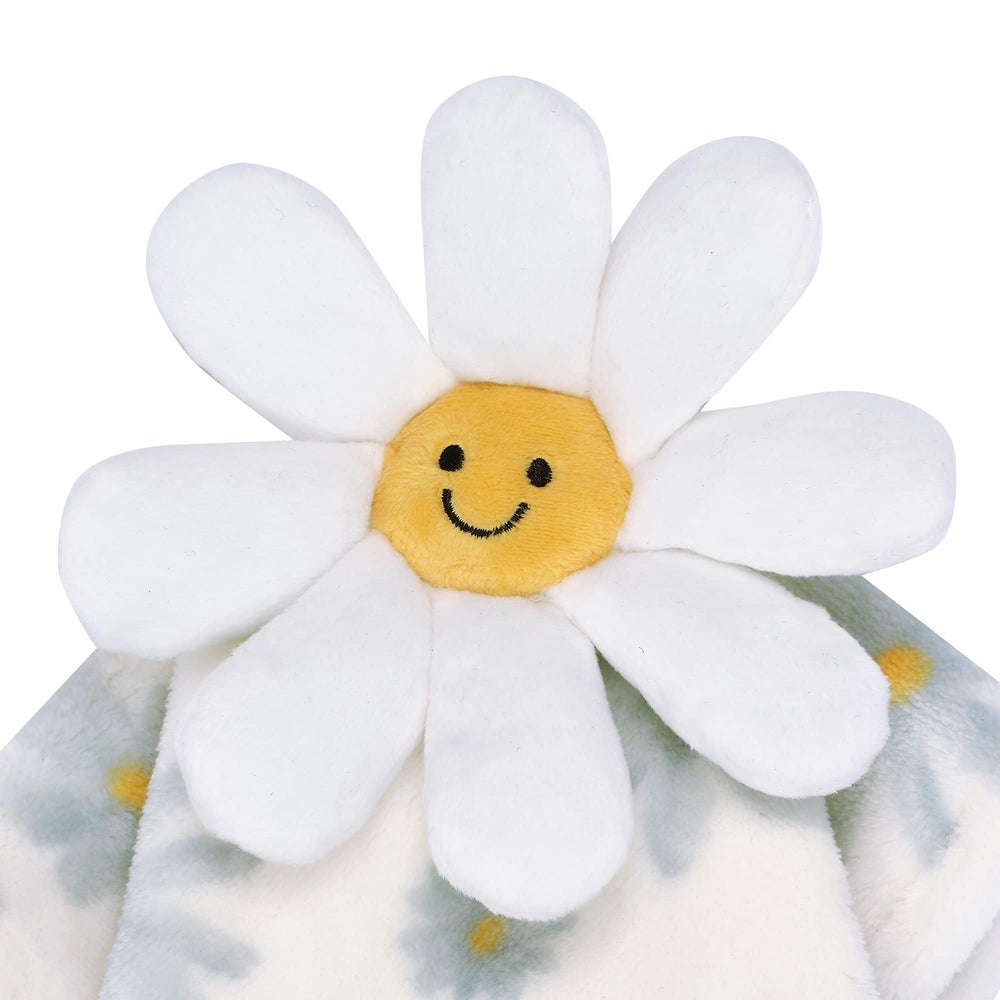 Lambs & Ivy Sweet Daisy Lovey 12-inch square for comforting baby routines.