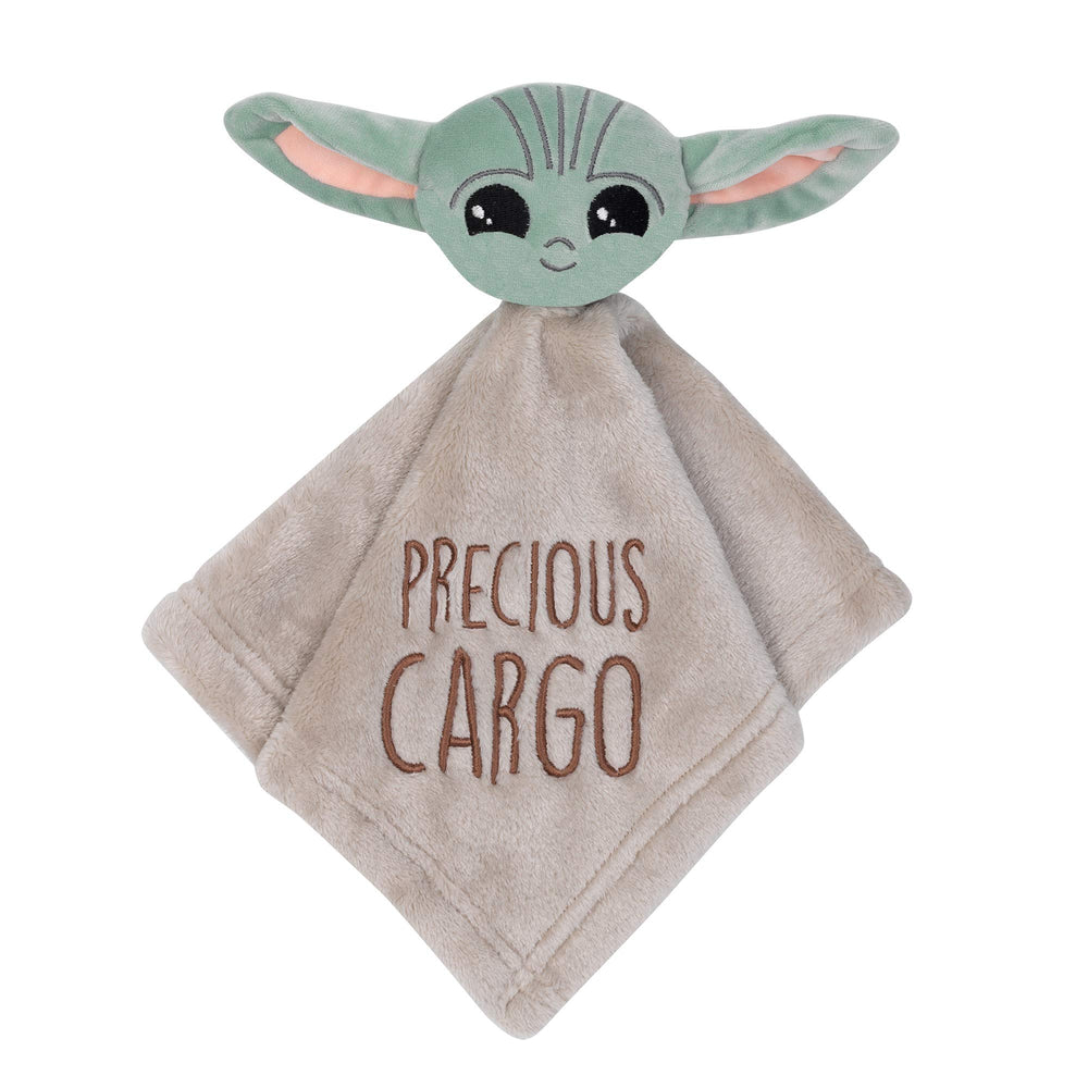 Lambs & Ivy Wearable blanket front zipper enables quick access for diaper changes.