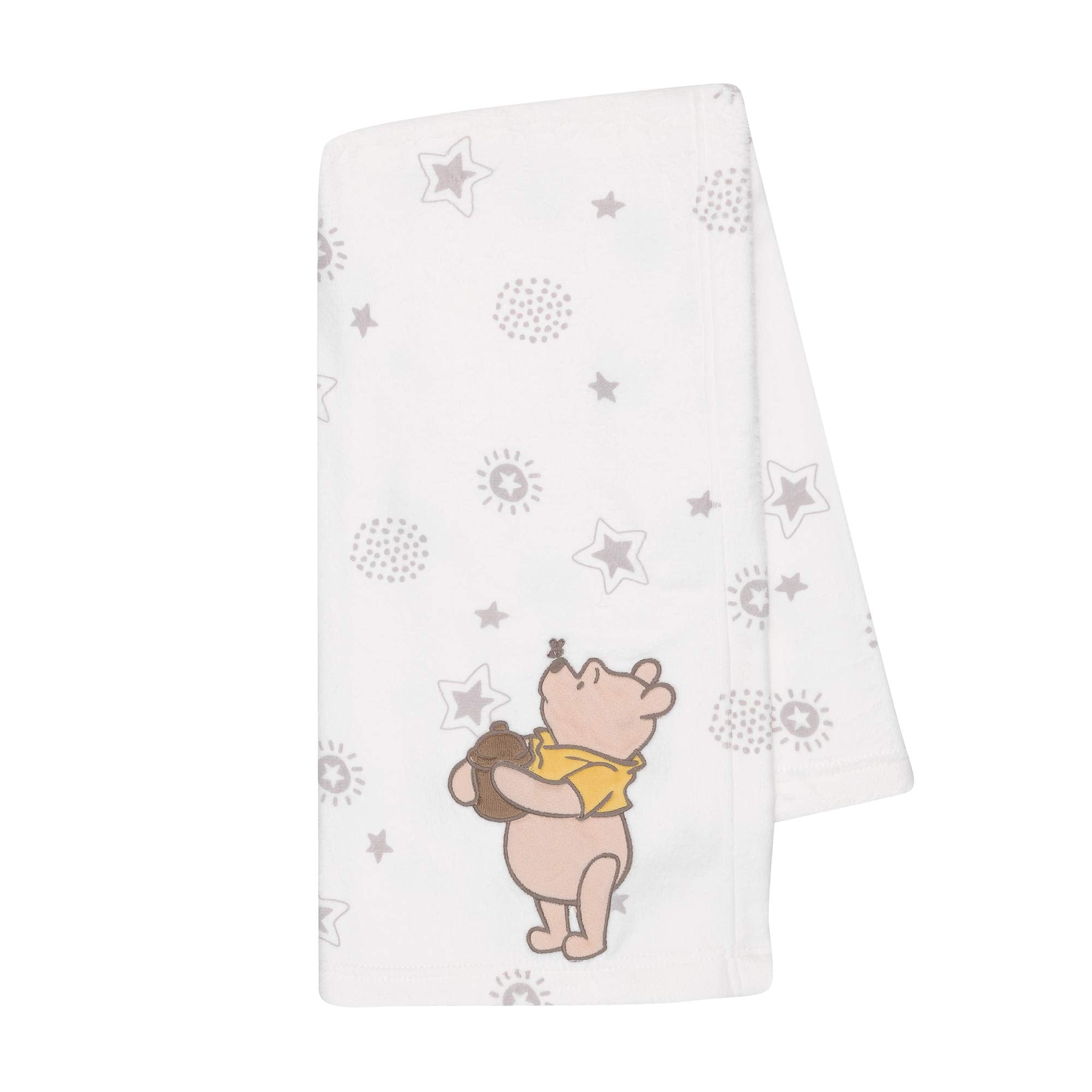 Lambs & Ivy Winnie the Pooh 30x40 blanket for stroller and park trips