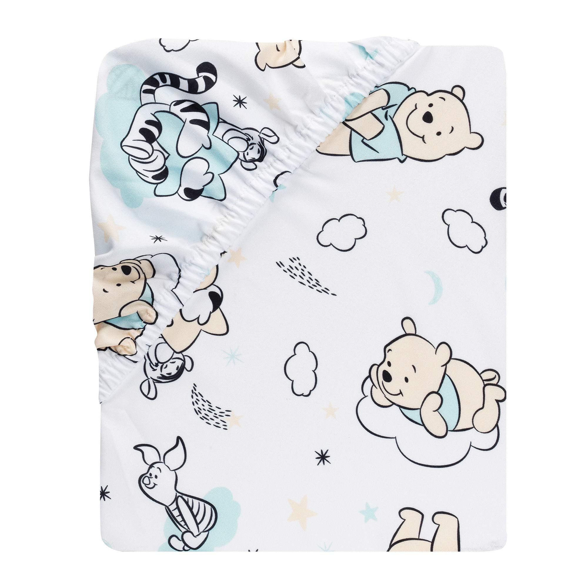 Lambs & Ivy Winnie the Pooh Hugs soft microfiber fabric delivers gentle, durable comfort.