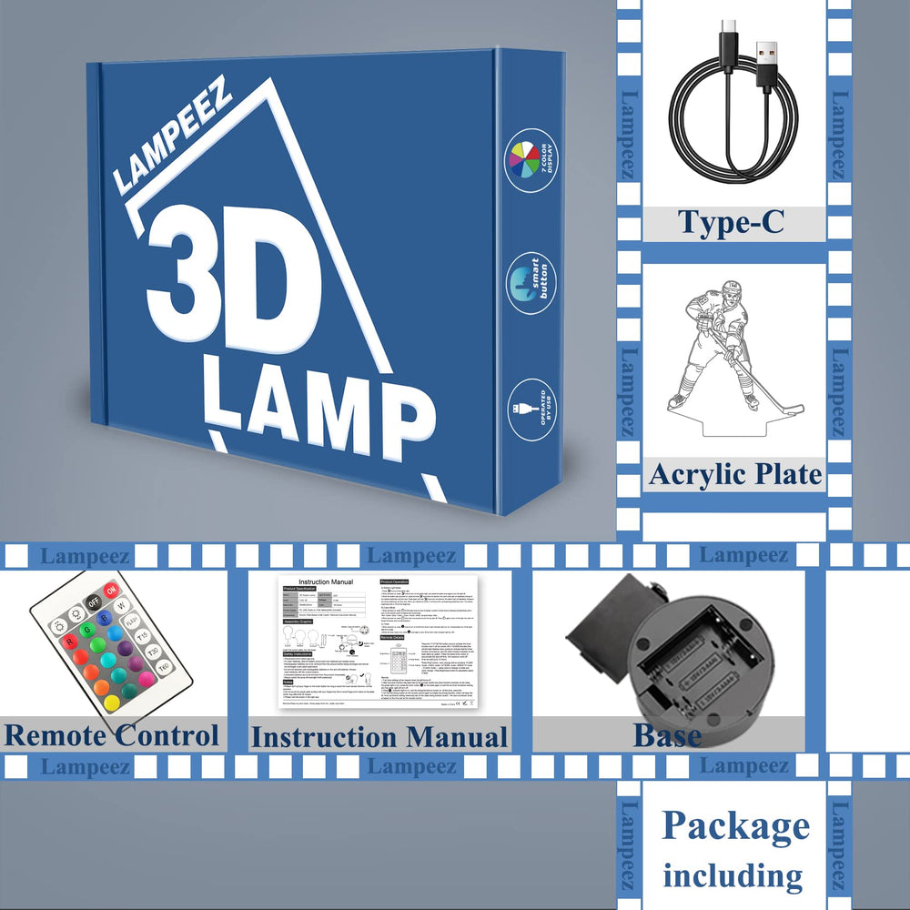 Lampeez gift-pack night light suitable for birthdays and holidays.