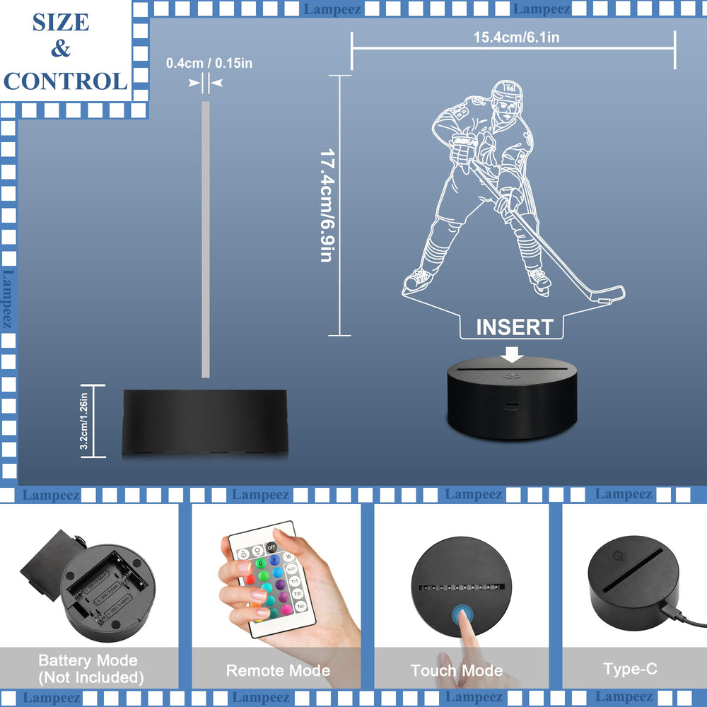 Lampeez USB-powered night light for easy plug-in use.