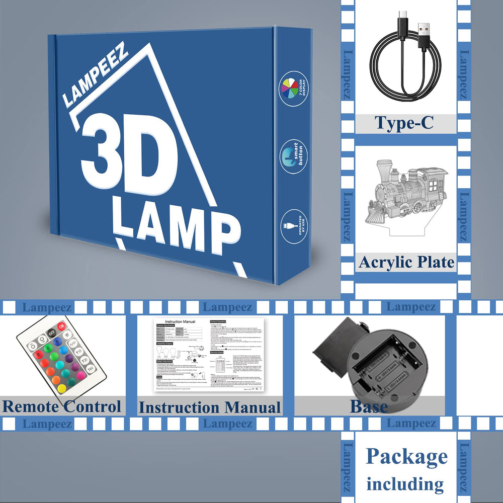 Lampeez Warm glow with dimmer lets you customize nighttime lighting.