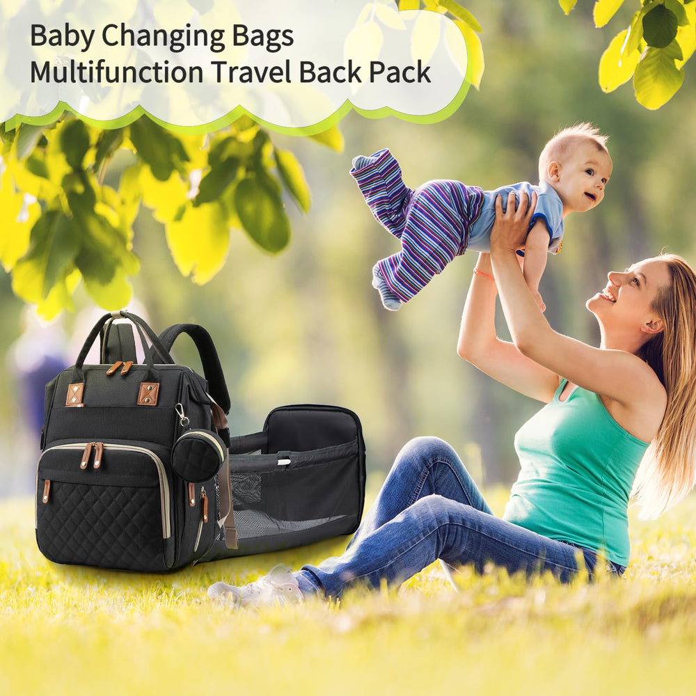 Lamroro diaper bag designed for both moms and dads, unisex style