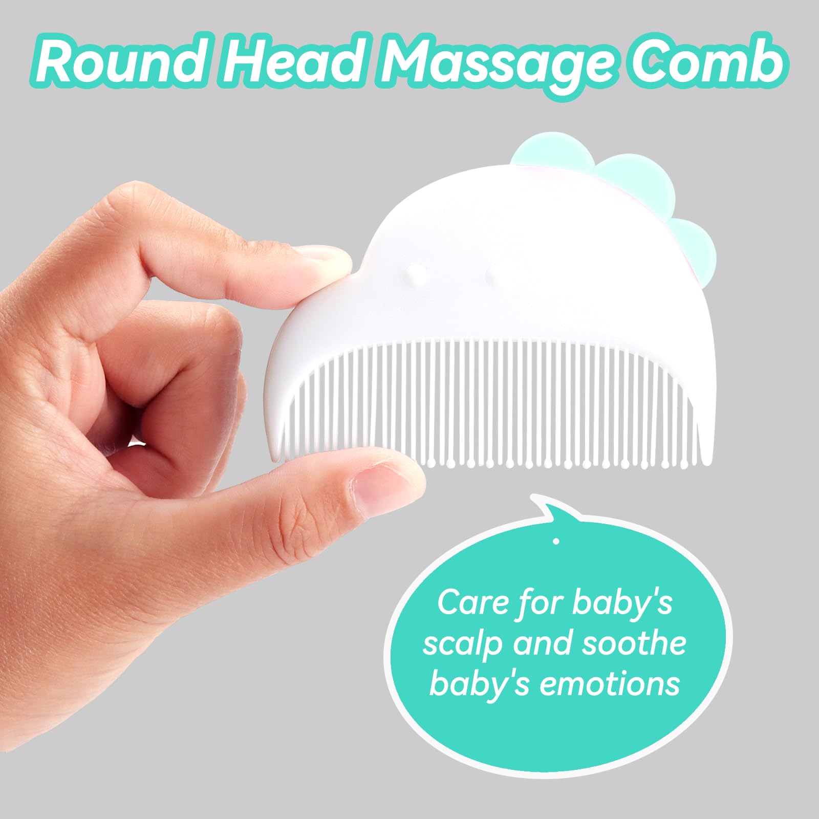 Lanbang cartoon-design baby brush and comb set ideal for gifting