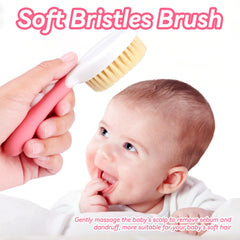 Lanbang hair brush with ergonomic handle for easy grip