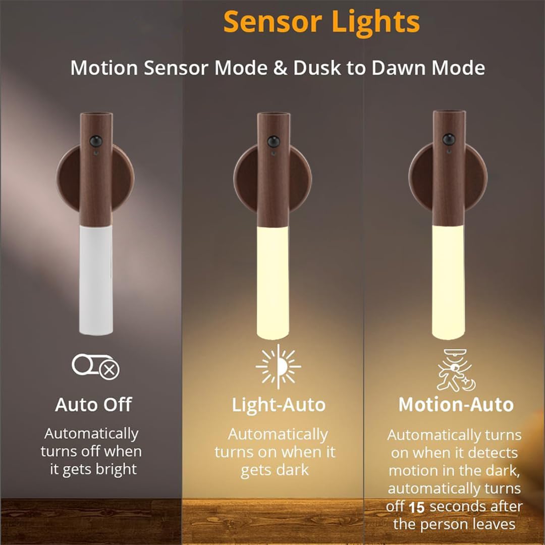 LANDGOO always-on mode provides gentle illumination for late-night feedings.
