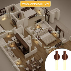 LANDGOO night-light with magnet mount for easy wall-free placement.