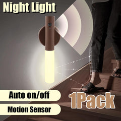 LANDGOO night light with motion sensor activates on movement.