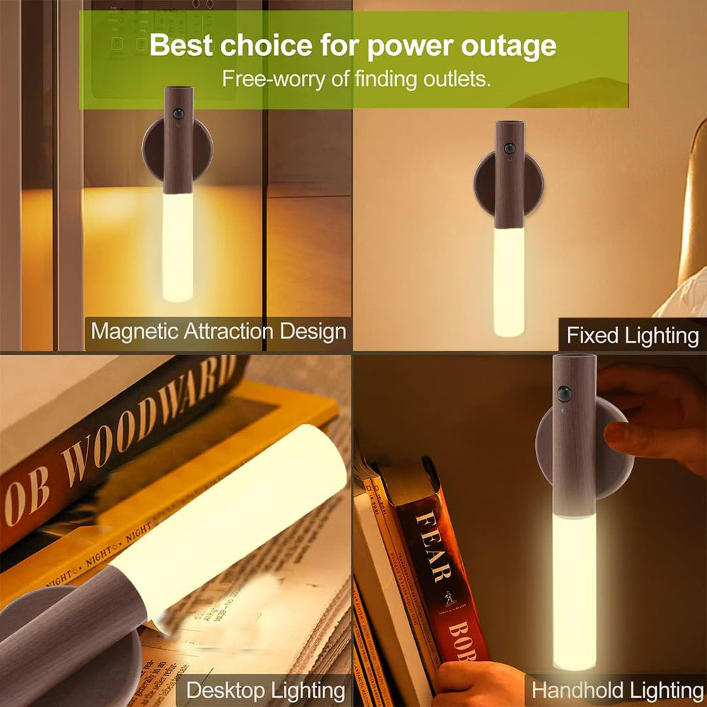 LANDGOO USB rechargeable battery powers a long-lasting compact lamp.