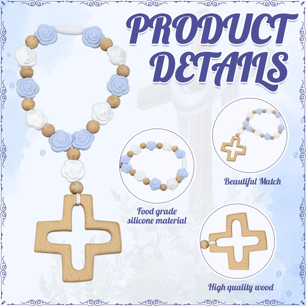 Landical rosary handheld silicone beads highlight soft texture