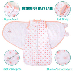 LANDICI newborn sleep sack patterns add visual appeal while remaining breathable