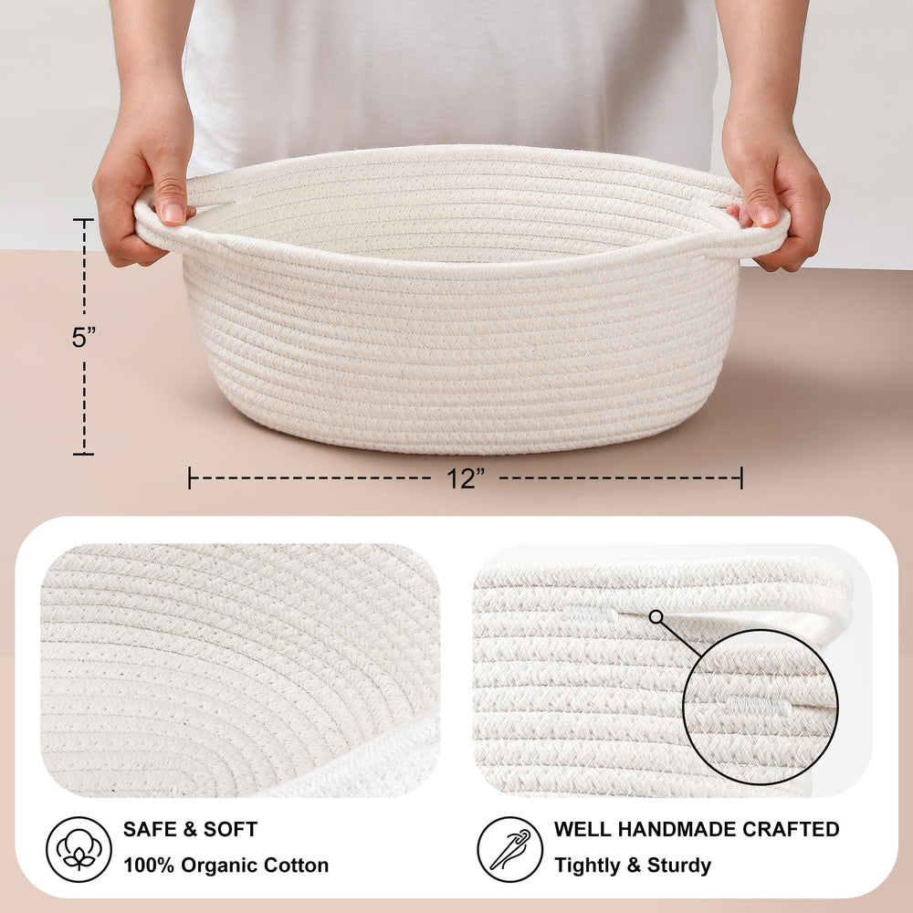 LANDNEOO versatile storage basket used for toys, books, or clothes