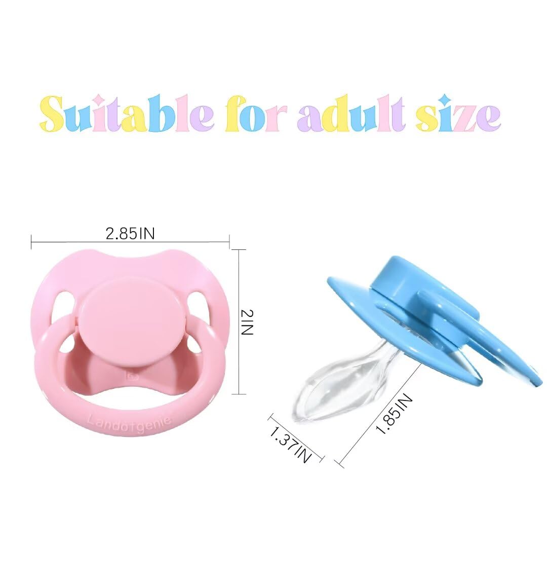 Landofgenie black bone pacifier on table showcases style and comfort