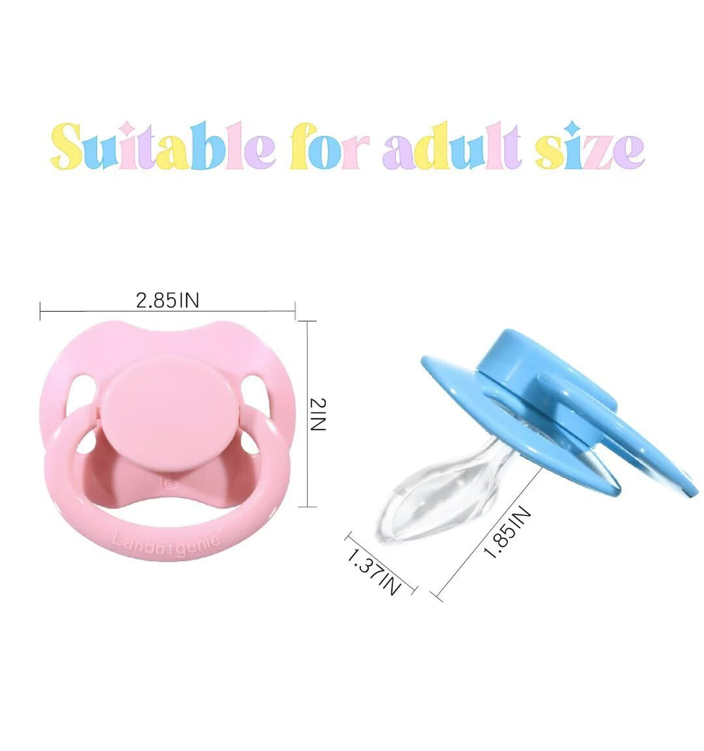 Landofgenie black bone pacifier on table showcases style and comfort