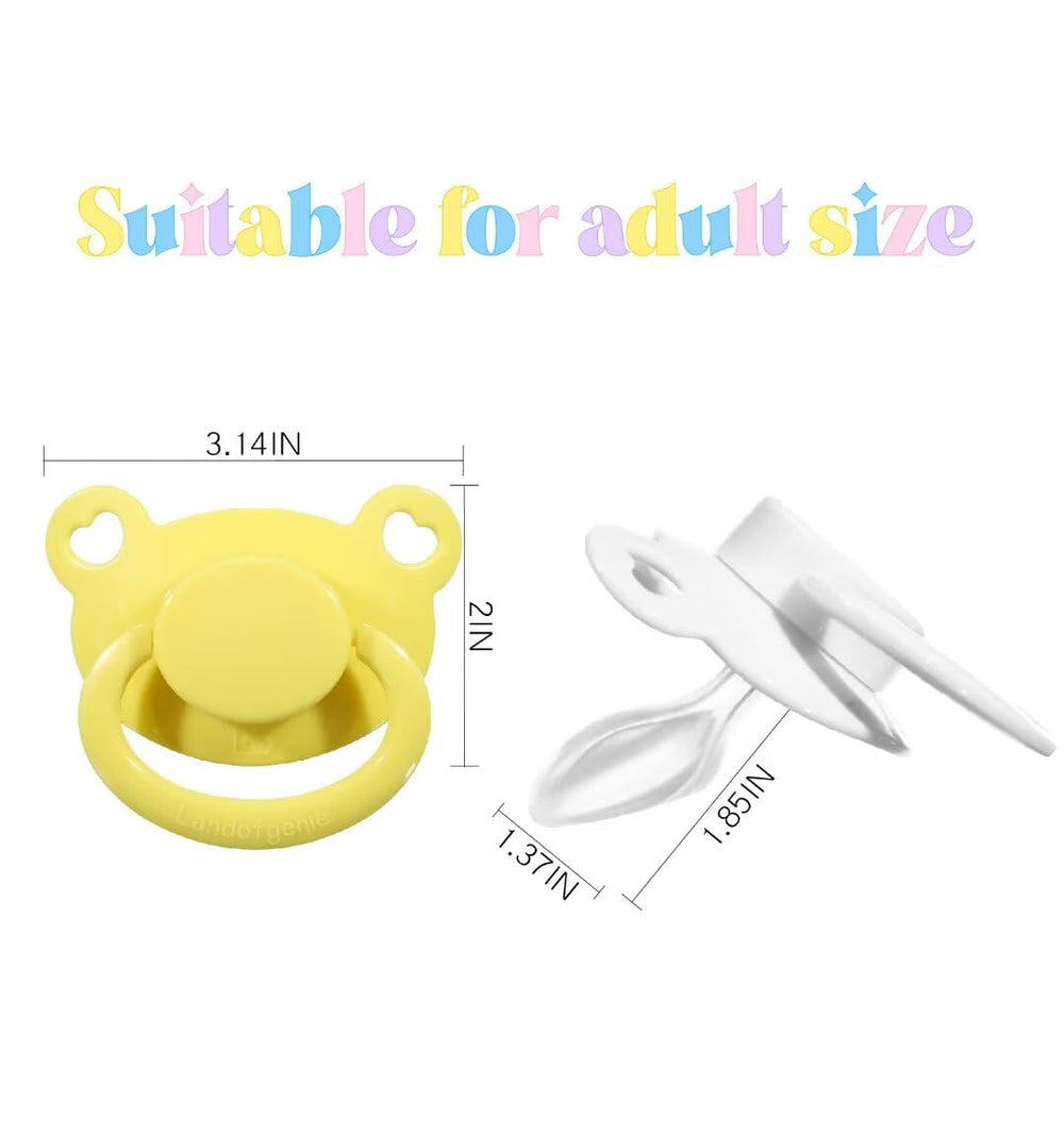 Landofgenie DIY color-matching pacifier demonstrates customization